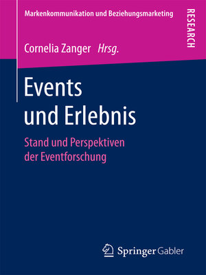 cover image of Events und Erlebnis